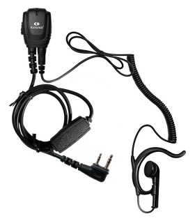 Micro-earphone with "water-proof" connector for Icom ICA-25 Banda Aérea