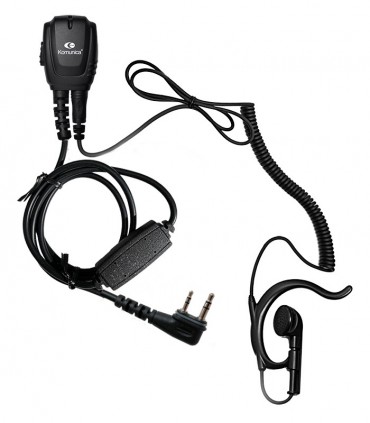 Micro-Auricular con conector "water-proof" para Icom IC-A25 Banda Aérea