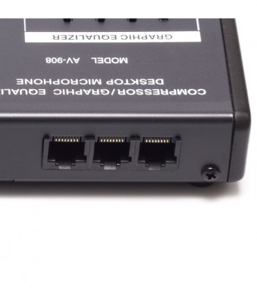 MICRÓFONO SOBREMESA VHF/UHF: COMPRESOR + MEDIDOR