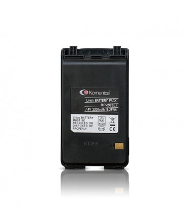 Compatible 7.4V, 2.200mAh, Li-Ion con series Icom IC-3000/4000.