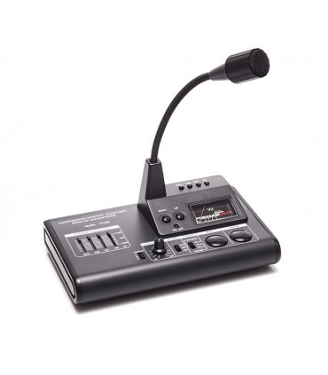 Desk microphone, compressor + meter for HF/VHF / UHF