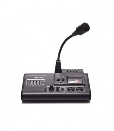 MICRÓFONO SOBREMESA VHF/UHF: COMPRESOR + MEDIDOR