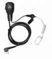 Micro-Auricular profesional Komunica con tubo acústico para  MOTOROLA CP-040/DP1400/R2, etc (2 Pin)