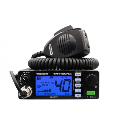 Emisora President 40 canales AM/FM -