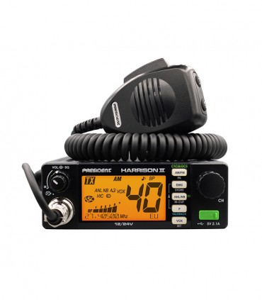 Emisora President 40 canales AM/FM -