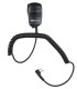 Micro-altavoz compacto compatible VERTEX / YAESU, conector 2 Pin acodado.