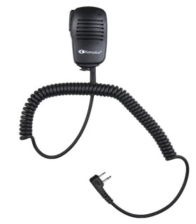 Speaker-microphone small size for Vertex / Yaesu, 2 Pin & right angle