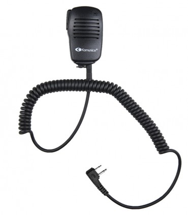 Micro-altavoz compacto compatible VERTEX / YAESU, conector 2 Pin acodado.