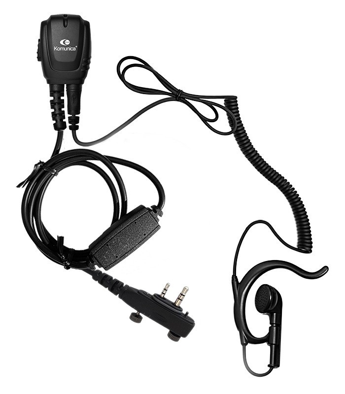 Micro-Auricular con conector "water-proof" para Icom IC-A16 Banda Aérea