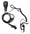 Micro-earphone with "water-proof" connector for Icom IC-A16 Aereal Band