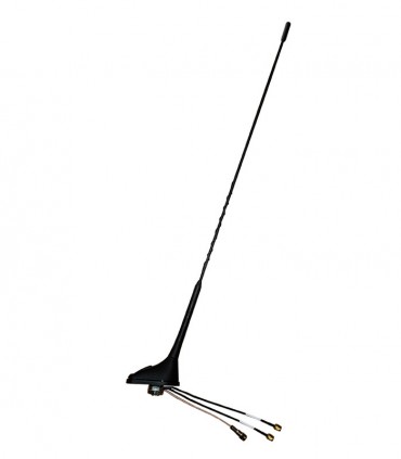 Komunica Mobile Antenna, Multiband:  VHF (130 ÷ 230MHz) or TETRA (380 ÷430MHz) + GPS + LTE .