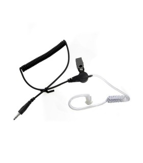 Acoustic headset with 3.5mm connector, special model, with fixing thread.
