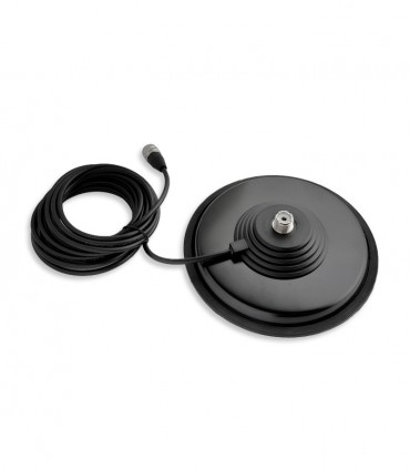 Magnetic base Komunica, 17.5 cm diameter, 5m cable  and  PL-259 connector.