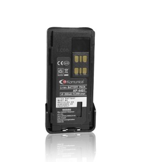 Batería Komunica compatible con cargadores inteligentes, series "SMART" para DP2400 / DP4000 , etc.