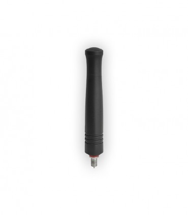 Komunica stubby antenna for TETRA+GPS terminal. Frequency range: 350-430MHz, MOTOROLA pin