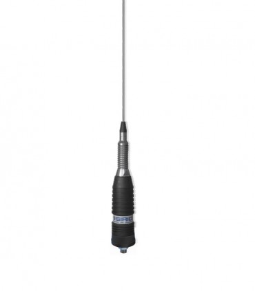 SIRIO, mobile CB antenna 5/8 lambda with 150W. Version with base type N-PL and cable