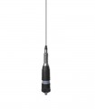 SIRIO, antena móvil CB tipo 5/8 con muelle y potencia 150W. Reforzada, incluye base N-PL con cable