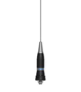 SIRIO, mobile CB antenna 5/8 lambda with 600W (PEP). Version with base type N-PL and cable