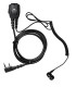 Micro-earphone with coil cord + earphone earbod type (PWR-EB8) suitable for Kenwood 2 Pin series.
