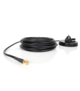 Magnetic Base Komunica 7cm for antennas with SMA male connector. Cable RG-58, 5mts.