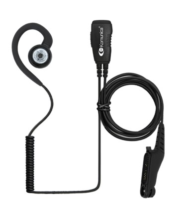 Microauricular Komunica compatible con Motorola, series MXP-600 & R-7