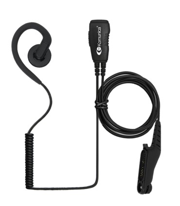 Microauricular Komunica compatible con Motorola, series MXP-600 & R-7