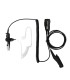 Microearphone Komunica compatible with Motorola, MXP-600 & R7 series, with acoustic tube