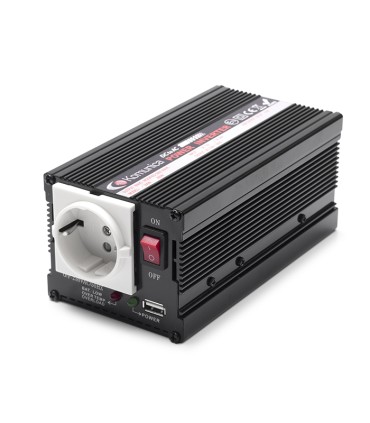 Inverter 400W, 12V/220V + USB connector