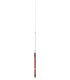 Antena portable WIDE-BAND de 7-430MHz - ajustable - Roja, PL-259