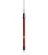 Antena portable WIDE-BAND de 7-430MHz - ajustable - Roja, PL-259