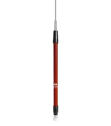 Antena portable WIDE-BAND de 7-430MHz - ajustable - Roja, PL-259