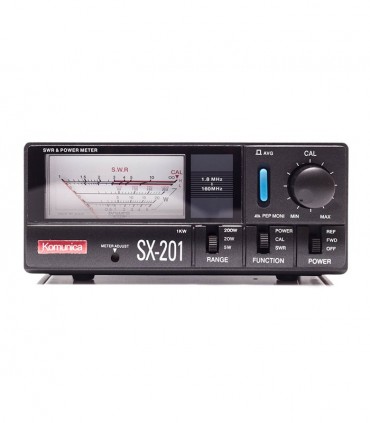 Medidor R.O.E. con Vatímetro 1.8-200 MHz, 5/20/200W 1KW (HF)