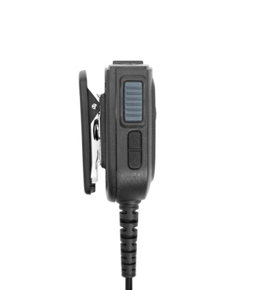 Micro-altavoz Komunica con amplificación de altavoz y recargable para series POC Hytera PNC-380/550 & BP-365, etc.