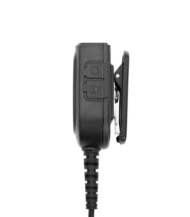 Micro-altavoz Komunica con amplificación de altavoz y recargable para series POC Hytera PNC-370, PD-365, etc.