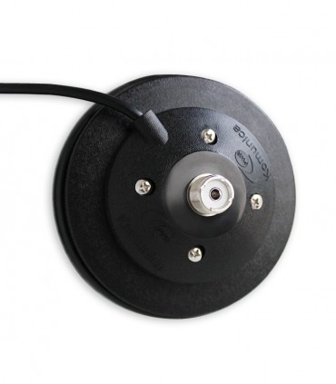 Base magnética Komunica, reforzada, diámetro 12cm, conector tipo PL + 5 mts RG-58