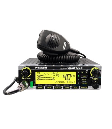 PRESIDENT Emisora CB, ASC AM/FM/SSB Multinorm