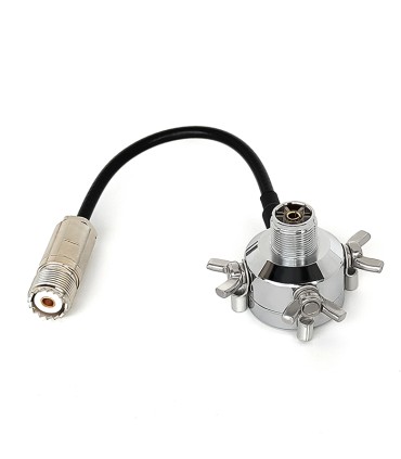 STAINLESS STEEL Standard Photographic Tripod Support, with SO-239 base