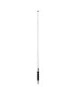 Fiber-glass sin radiales, 134-175MHz, 1.58 Mts