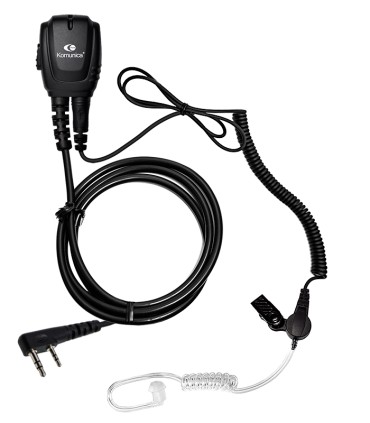 Micro-earphone with acust. tub earmuff K-Nexedge