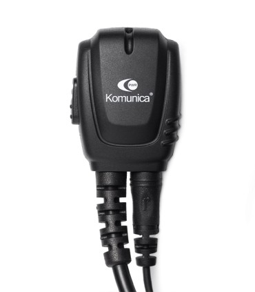 Micro-Auricular cable rizado + orejera ergonómica x Motorola GP-344