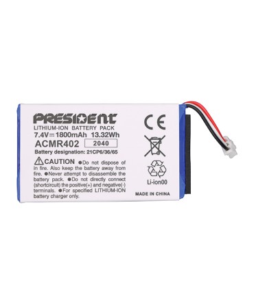 President, equipo portátil, 40 canales AM/FM