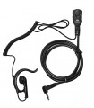 Micro-earphone x YAESU FT-50 / FT-60 (2 Pin). Coil cord.