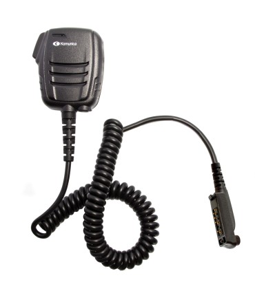 Micro-Altavoz profesional con botón emergencia + IP-55. Compatible SEPURA STP-8000/9000, SC-2020, etc