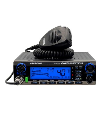 PRESIDENT emisora CB, ASC AM/FM/SSB multinorm