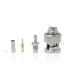 Male BNC connector for RG-174/188/316, etc. crimp