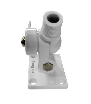 Threaded mounting base with knee(2 axis) sailboats