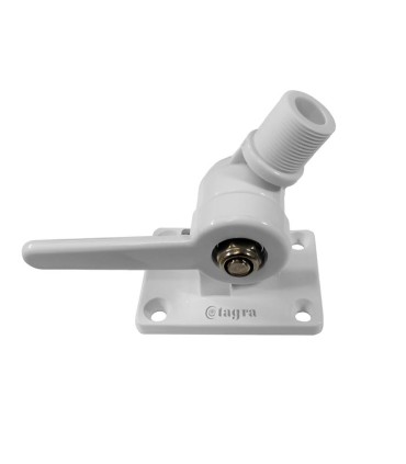 Threaded mounting base with knee(2 axis) sailboats