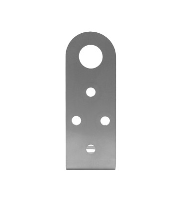 Escuadra BL en Acero Inoxidable 64 x 98mm, Diametro 16,3mm