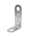 BL Bracket in Stainless Steel, 64 x 98mm, Diameter 16.3mm