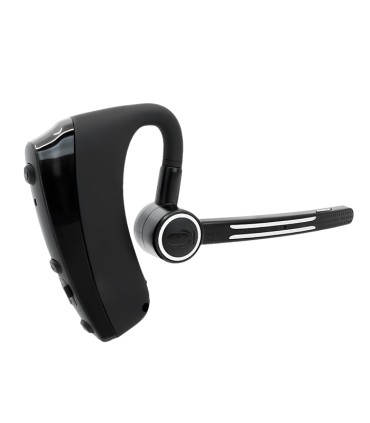 Wireless PTT microearphone with dual communication lines. Compatible with Phone + Walkie-Talkie. Special version for PoC iOS.